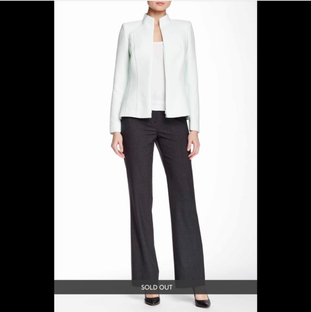 Lafayette 148 New York | Stretch-Wool Delancey Wide Leg Dress Pants